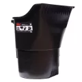 Trash Can, 20 gal w/Flat Side | CATCHYCAN-20GAL