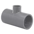 Sch 80 PVC Reducing Tee 2-1/2" x 2-1/2" x 1-1/2" Slip x Slip x Slip | 801-291