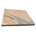 Step Tread, 24" x 24" x (2" - 3"), Tan | Sto24X24Tan