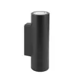 WAC Estrella Tall LED Cylindrical Wall Sconce 12V, Black | 3611-27/30/40BK