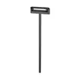WAC Linear Path Light Low Profile 12V 2700K, Black | 6401-27BK