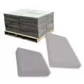 Buildmat Stepping Stone Concrete, Gray, 18 x 18" | 40869