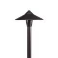 Alliance Area Light Hat 6-3/4”, Black Construction, Includes A Frosted And Clear Lens | AL100-BLK