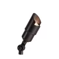 Alliance Up Bullet Mr16 Base No Lamp Bullet Light - Cast Brass - Black Finish | BL115-BLK