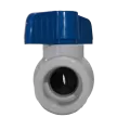 Lasco Commercial Compact Ball Valve Sch 80 PVC 3/4" Socket x Socket | V08491N