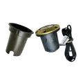 FX Well Light W/Ring Brass No Lamp | FCNLRGBS