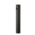 M-PZ Path Light, Integrated LED 5200 K A380 Aluminum, Flat Black | MPZZDCFB