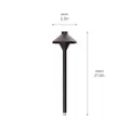 Kichler Adjustable Drop In Path Kit Bronze | 16195AZT