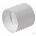 Repair Coupling, 3"Hub White PVC