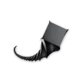 Trimmer Line, 0.095" Dia x 885' Twisted Black Nylon Medium