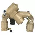 Febco Reduced Pressure Zone Backflow Preventer Assembly, LF 1-1/2" Flanged Joint | F683013