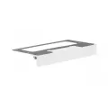 LF Wall Light, Integrated LED 3900 K A380 Aluminum, FLat White | LFZDCFW