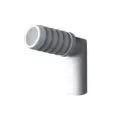 45 Degree Barbed Elbows for Drain 2 1/2" ML Stem x 3/8" Barb | N0860647