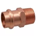 Nibco PC604 Copper Press Fitting 3/4" Press x MPT Adapter LD | 9030950PC