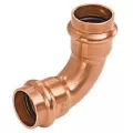 Nibco PC607 Copper Press Fitting 1" Press x Press 90 Degree Elbow LD | 9055750PC