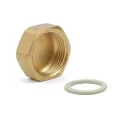 REHAU Manifold End Cap with Gasket 1" | 250213