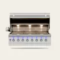 Summerset American Encore Grill, Natural Gas Hybrid W/ Drop-In Sear Burner, Rotisserie Kit, Griddle Plate, Starter Kit 54" | ENC54-NG