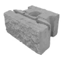 Geowall Tri-Plane Retaining Wall, Natural, 8 x 12 x 18" | 100087148