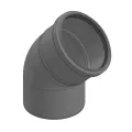 Ecco 445PEL Poly Vent 45 Elbow 4" | 190413