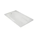 Tempest End Drain Aeroeffect Bathtub, Acrylic White | 100103-103-001-100