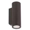 WAC Colorscaping LED Wall Mount Cylinder Bronze on Aluminum RGBWW 7W | 3911-CSBZ