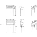 WAC Low Profile Linear Path Light 12V 3000K, Black | 6401-30BK