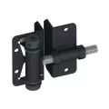 Self Close Hinge Pair Adjustable Black Versai Western Remington 2" x 1-1/2" | NW171SCP5-SBD
