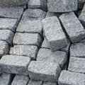 SALT AND PEPPER GRANITE COBBLES - 4 X 8 X 4
