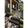 Techo-Bloc Diamond HD² Smooth Paver, 100mm, Onyx Black | 009280