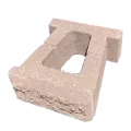 Allan Block Mini Tan 128 Ea Per Pallet / 1 Ea = 0.25 Sf 4" X 10" X 9" | 100034801