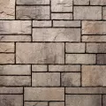 BELGARD TANDEM WALL ASHLAR SHELBY BLEND 1 LAYER 11.68 SF/ 1 PALLET 70.1 SF- 6 LAYERS -- SHELBY BLEND 7" X (13",15",18")