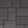 Techo-Bloc Blu 80mm HD² Smooth Paver, Onyx Black, 3-Piece | 005536