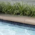 Techo-Bloc Bali Travertina Raw Coping, 16" x 12" x 2-3/4", Ivory | 006197