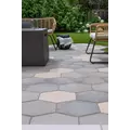 Techo-Bloc Hexa Smooth HD² Paver, 30mm, Grayed Nickel | 009421