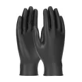 Grippaz Disposable Gloves, 6 Mil, X-Large Nitrile Black | 67-246/XL