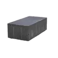 Belgard Holland Prestige Tg Midnight 1 Layer 12 Sf/ 1 Pallet 120 Sf- 10 Layers -- Midnight Texturegard (Morris) 6cm 4" X 8" | 10156391