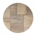 Belgard Origins 12 Paver, 60mm, 3-Piece, Potomac