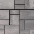 Techo-Bloc Blu 80mm Smooth Paver, Shale Gray, 3-Piece | 000020