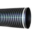 Soil Tight Sock Dual Wall Pipe, 4" x 20' W/Socket HDPE | 04230020_alt