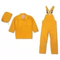 Open Road Ripstop Rain Suit, Large Nylon, Cotton Corduroy Collar, Polyester With Pvc Ribstop | 2900Y-L