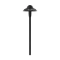 Kichler Pierced Dome Light Led Bkt 12V Integrated Textured Black 2700K