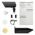 Kichler Adjustable Drop In Accent Kit Black | 16193BKT