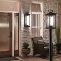 Kichler South Hope 1 Light Outdoor Post, Bronze | 49478RZ