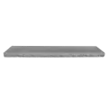 Grey Wall Cap Two Long Edges Pitched, 2-1/4" x 12", Natural Stone