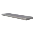 Grey Wall Cap Two Long Edges Pitched, 2-1/4" x 14", Natural Stone