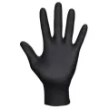 Raven Disposable Gloves, Large Nitrile Black | 66518