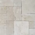 TUSCANY BEIGE TRAVERTINE - PAVER, TUMBLED - 24" X 24" X 2" (M)