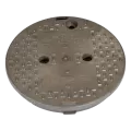 NDS Round Valve Box Brown Dia 10" | 111C BRN