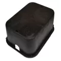 NDS Standard Jumbo Box and Cover Black L 20" x W 13" | 117BC BLK