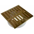 5" Square Drain Grate | 914PB